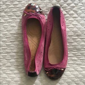 Clarks Pink and Brown Flats for Everyday Comfort